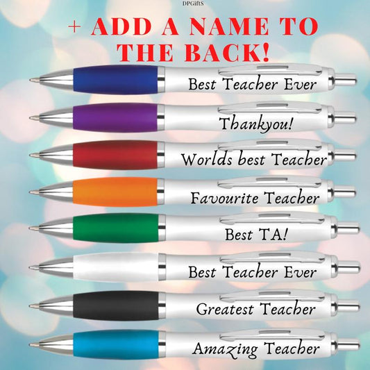Teacher Gift Pens - Detail Gifts